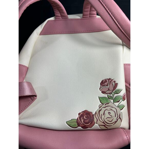 Disney Loungefly Back Pack & Wallet  Beauty & Beast - Picture 6 of 11